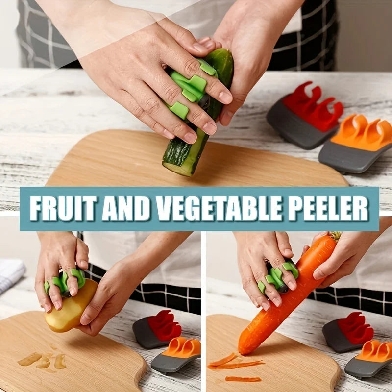 Eco Friendly Bamboo Peeler With Stainless Steel Blade And Non Slip Grip