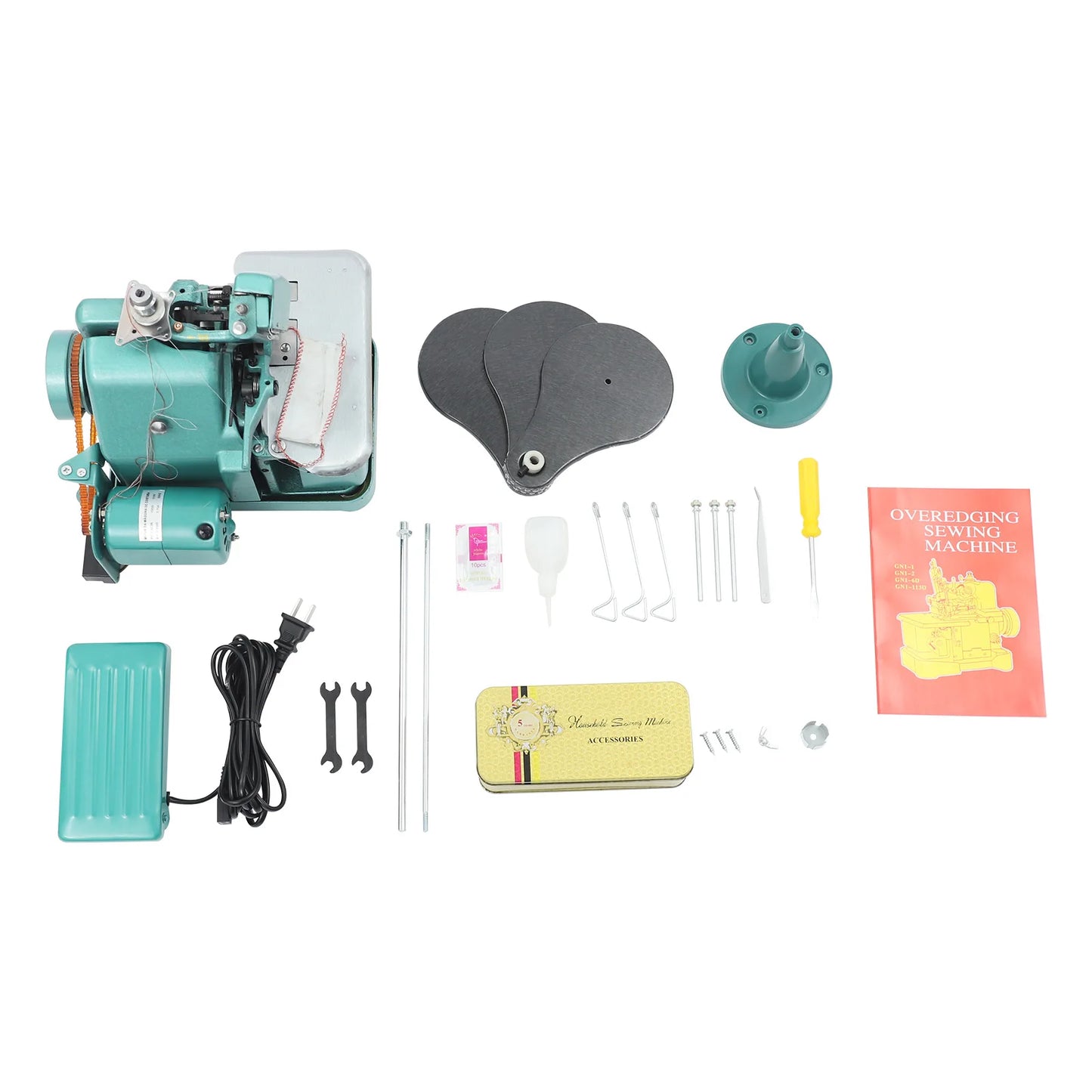 150W Overlock Sewing Machine for Cotton Wool and Fabrics