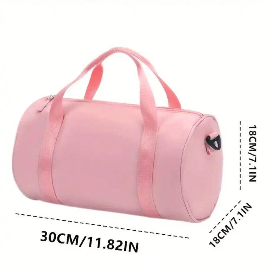Mini Gym Bag Lightweight Barrel Duffle Crossbody For Women Men
