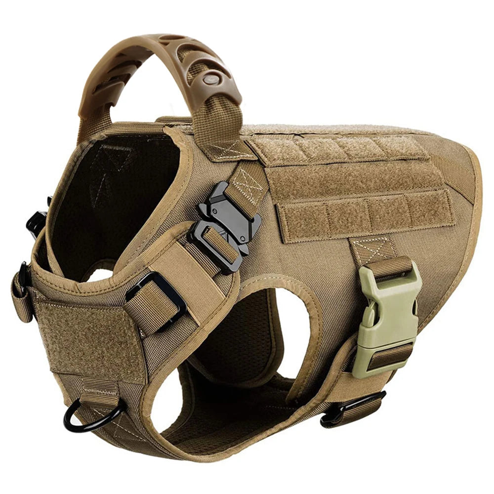 Nylon Dog Harness And Leash Set For Large Dogs Training Walking Vest