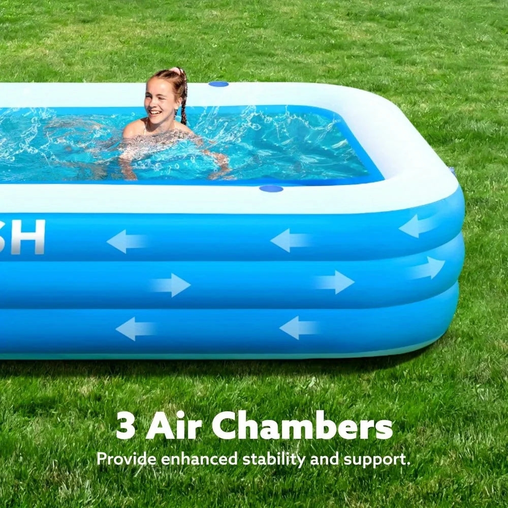 Joyfy Family Pool Inflatable For Summer Backyard Fun