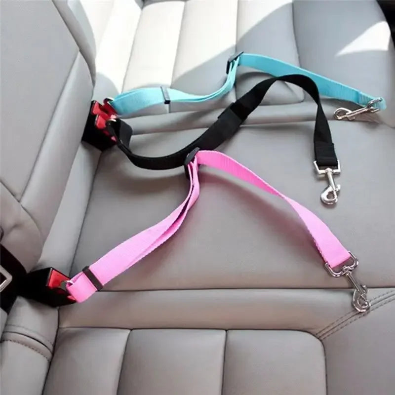 Dog Car Seat Belt Safety Protector Car Harness For Travel Pets