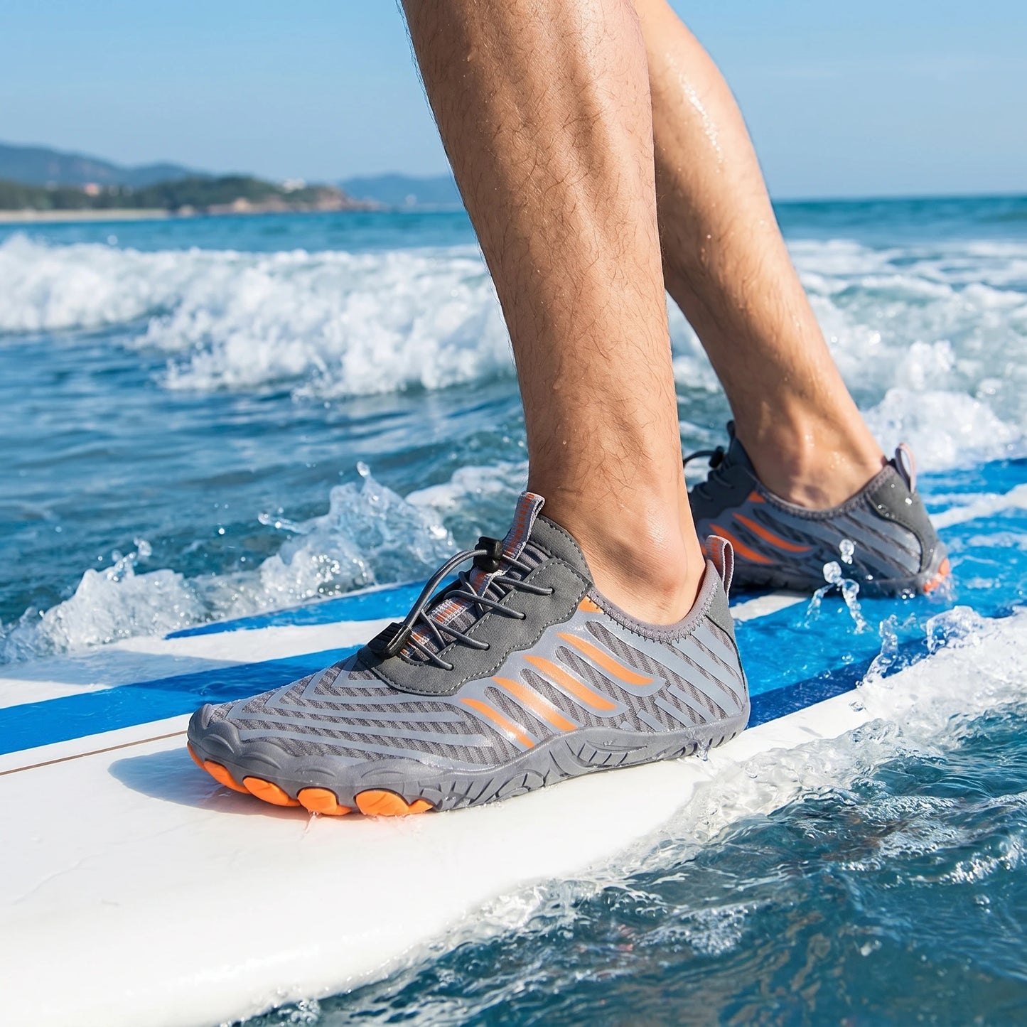 Quick Dry Water Shoes For Men Barefoot Outdoor Lightweight