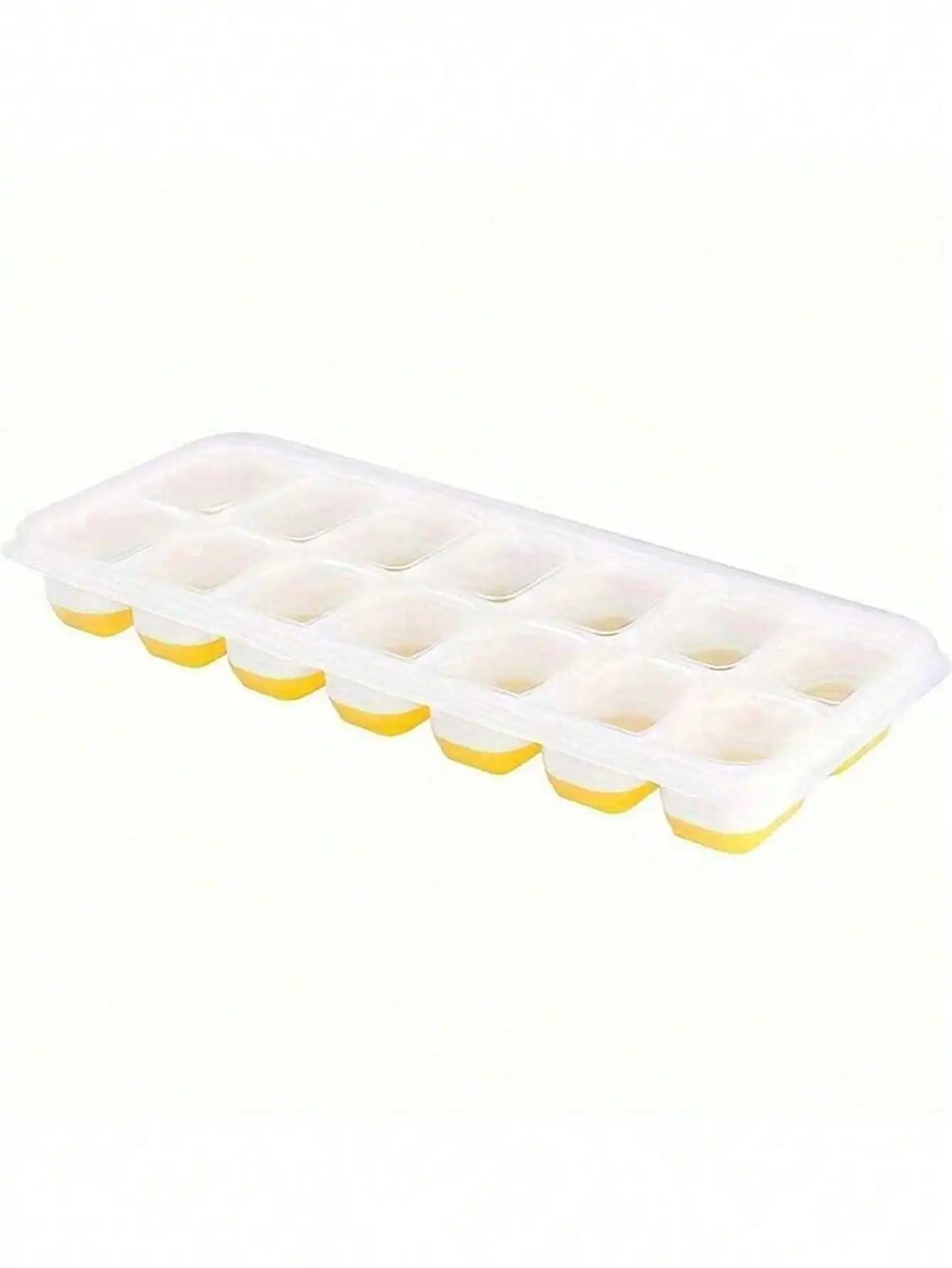 Multicolor Silicone Ice Cube Trays 14Cavity With Removable Lids