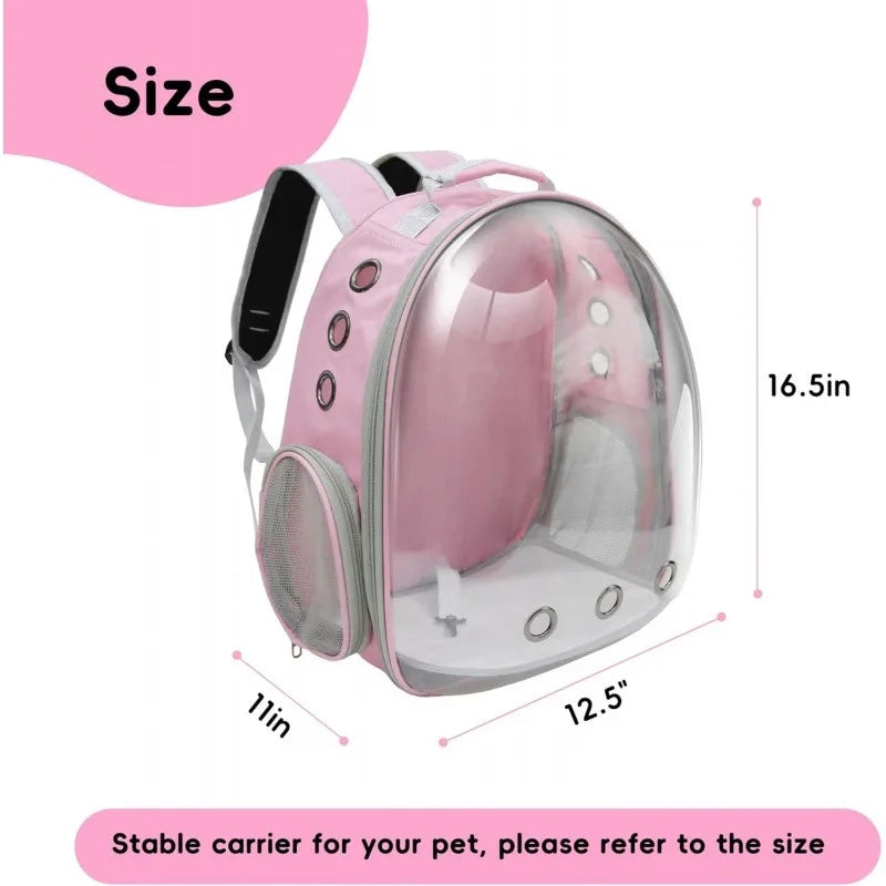 Front Expandable Cat Backpack For Pets Holds Up To 20 Pounds