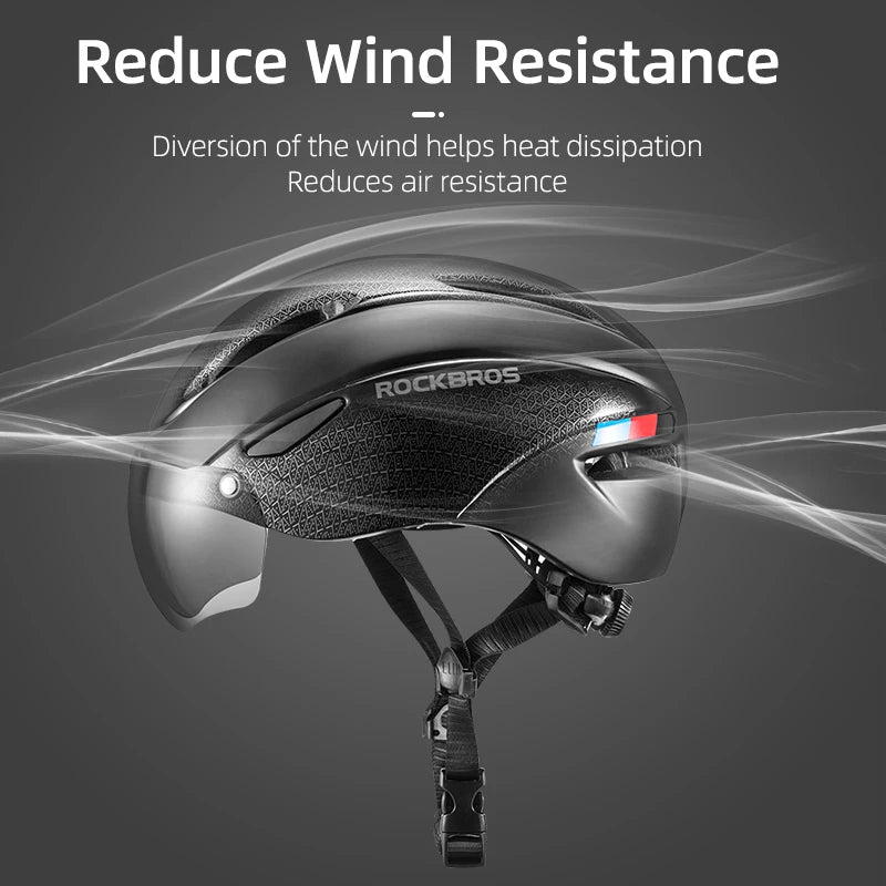 ROCKBROS Aero Cycling Helmet Integrally Molded for Men and Women
