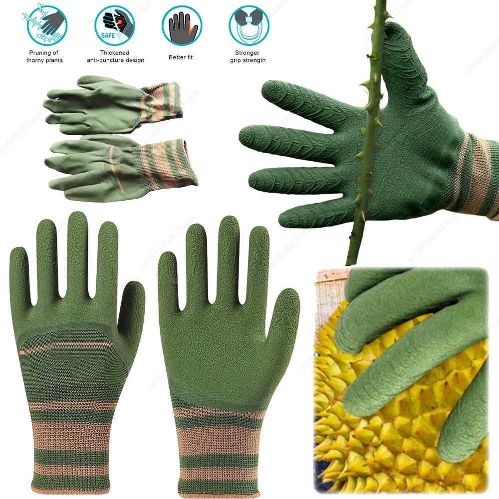Gardening Gloves Thorn Proof Breathable Waterproof for Cactus Roses