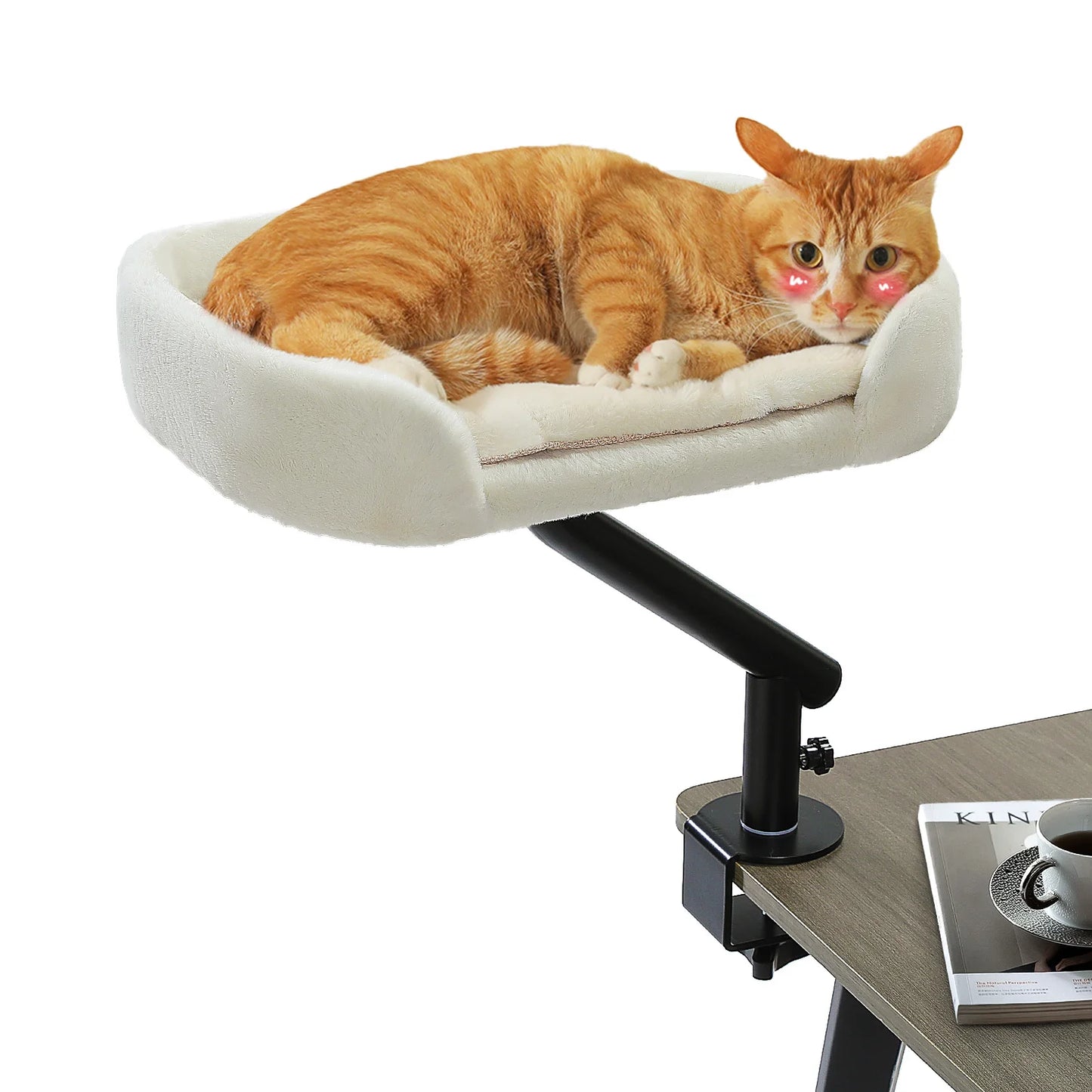 PAWZ Road Cat Desk Bed 360 Rotatable Cat Stand Hammock
