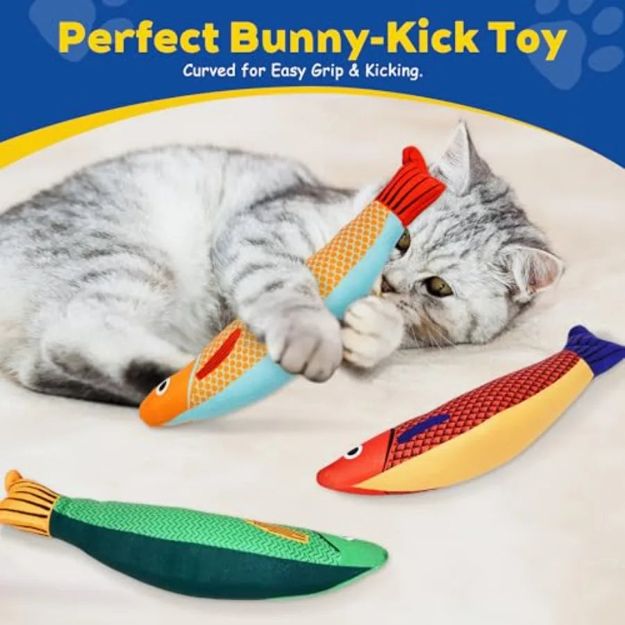 Catnip Cat Toys For Cats Soft Durable Rattle Kitten Toys