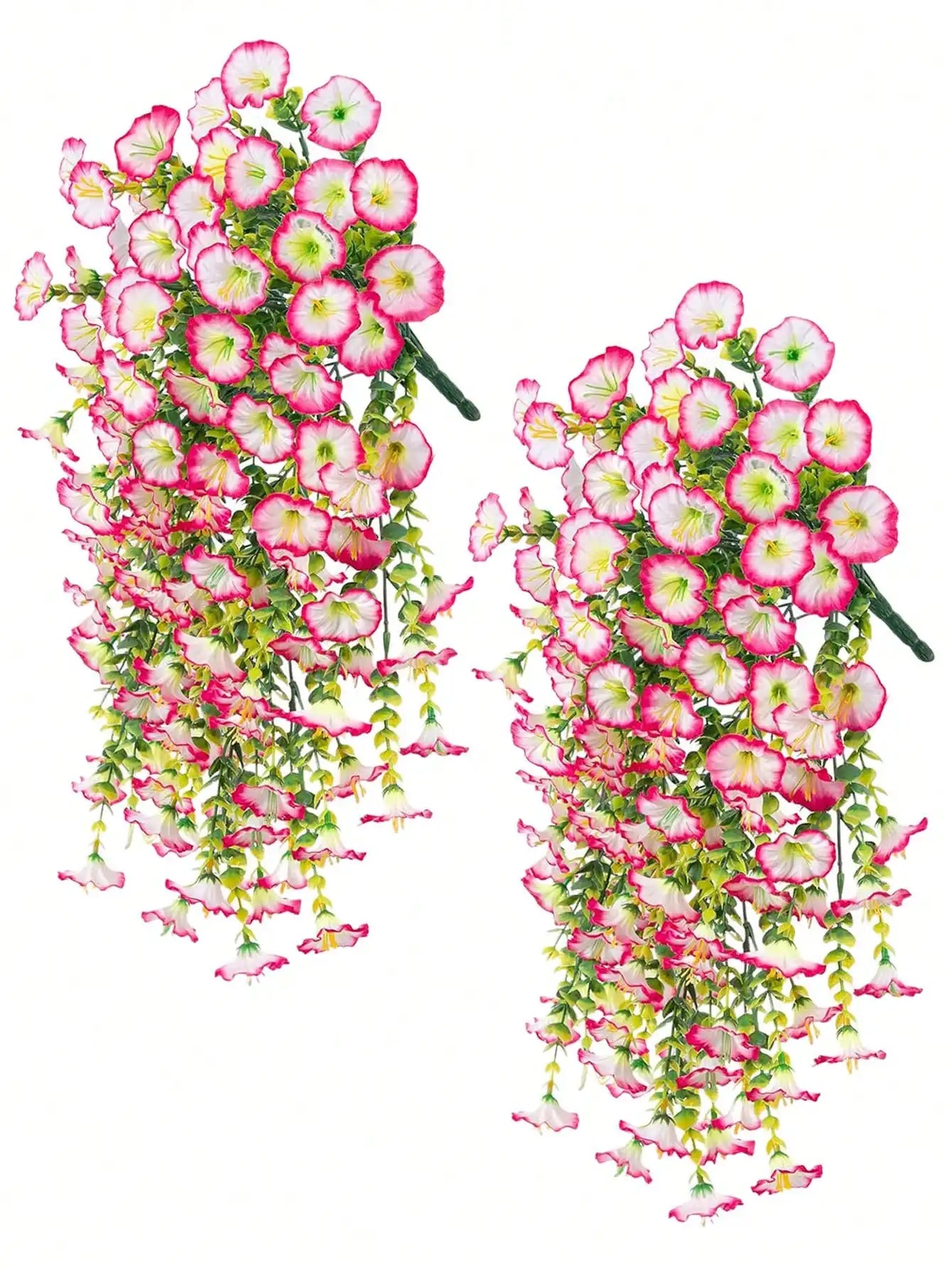 Artificial Eucalyptus Silk Flower Vine UV Resistant Outdoor Garden Decor