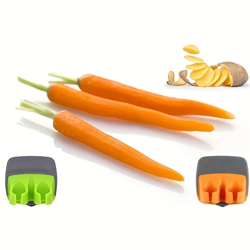 Eco Friendly Bamboo Peeler With Stainless Steel Blade And Non Slip Grip