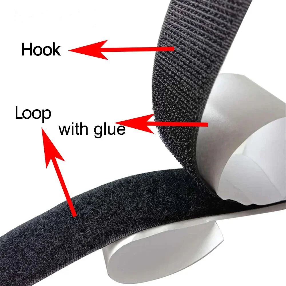 Self Adhesive Hook And Loop Fastener Tape Nylon For Diy