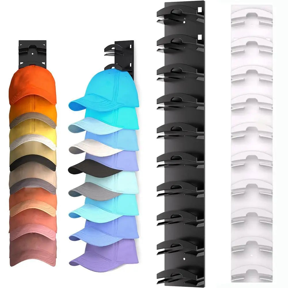 Plastic Hat Rack Space Saving Baseball Cap Storage Organizer