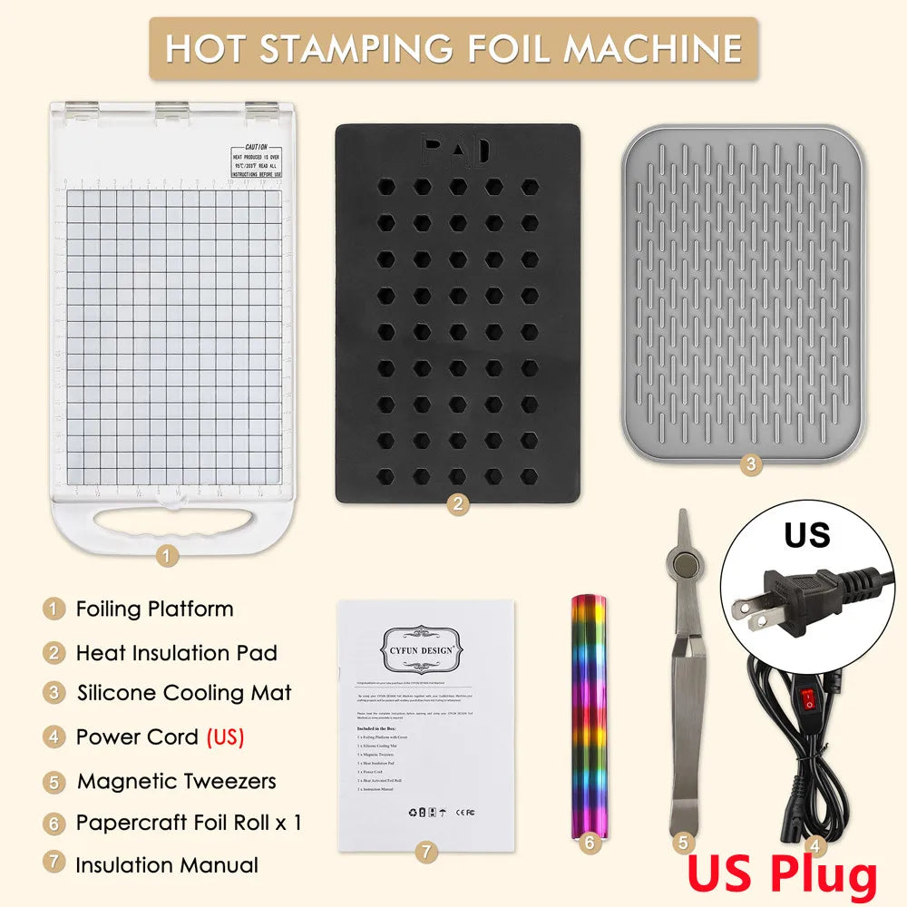 Hot Stamping Foil Machine for Card Making and Gift Projects