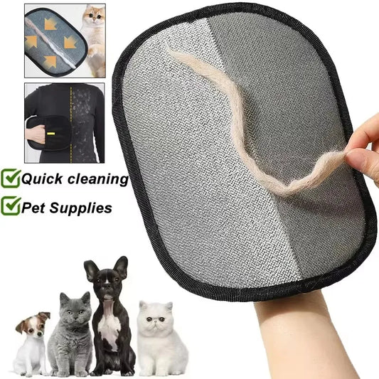 Pet Hair Removal Gloves Reusable Grooming Mitts For Pets