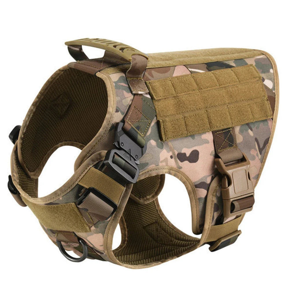 Nylon Dog Harness And Leash Set For Large Dogs Training Walking Vest