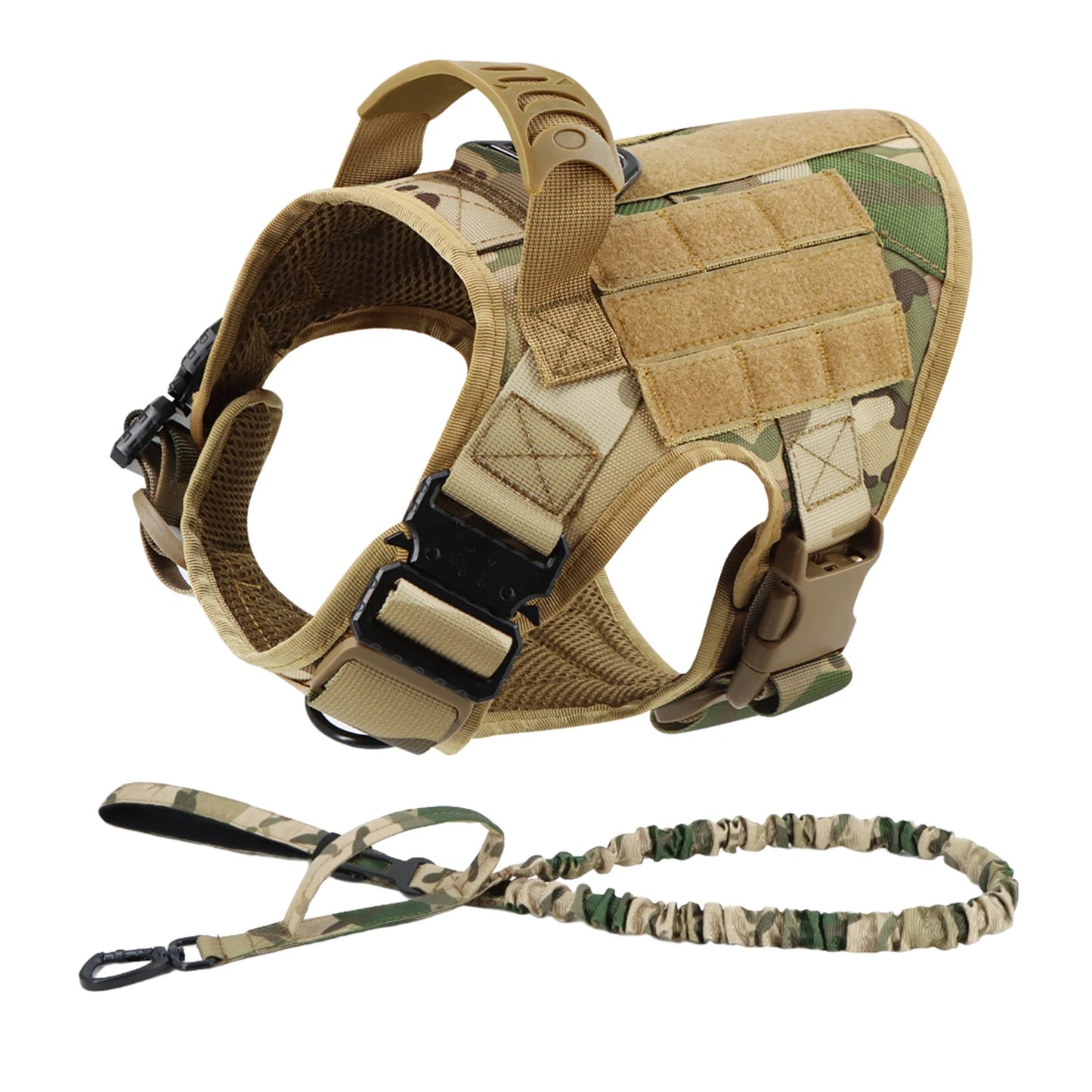 Nylon Dog Harness And Leash Set For Large Dogs Training Walking Vest