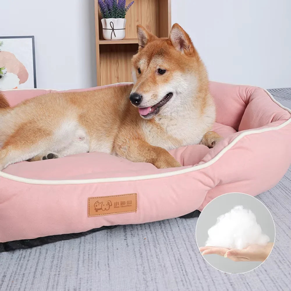 NONECN Pet Sofa Bed For Dogs And Cats Warm Cushion
