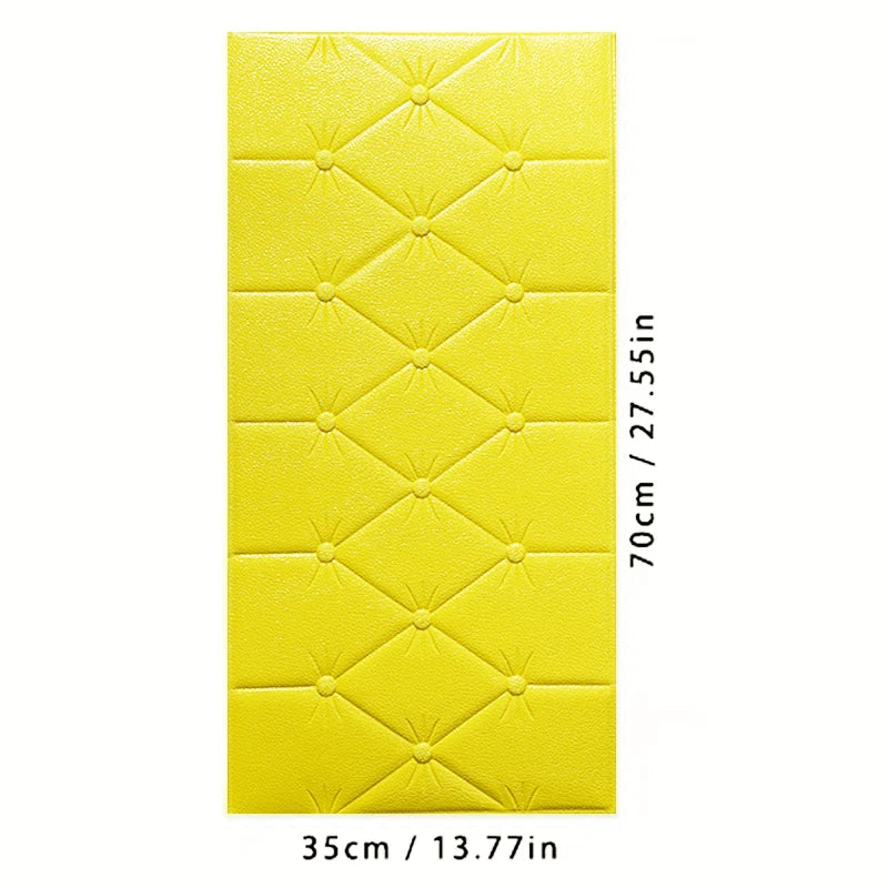 3D Self Adhesive Wall Sticker Foam Pad For Kids Room