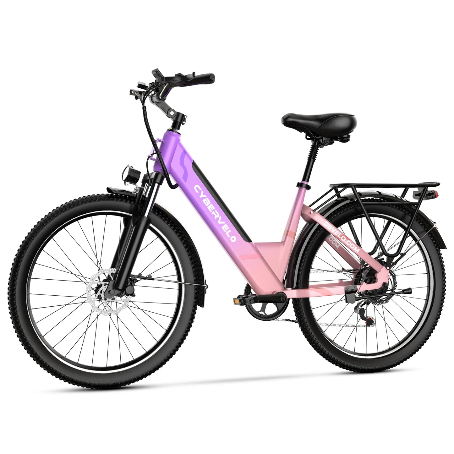 CYBERVELO EK2 1000W Electric Bike for Adults with Removable Battery