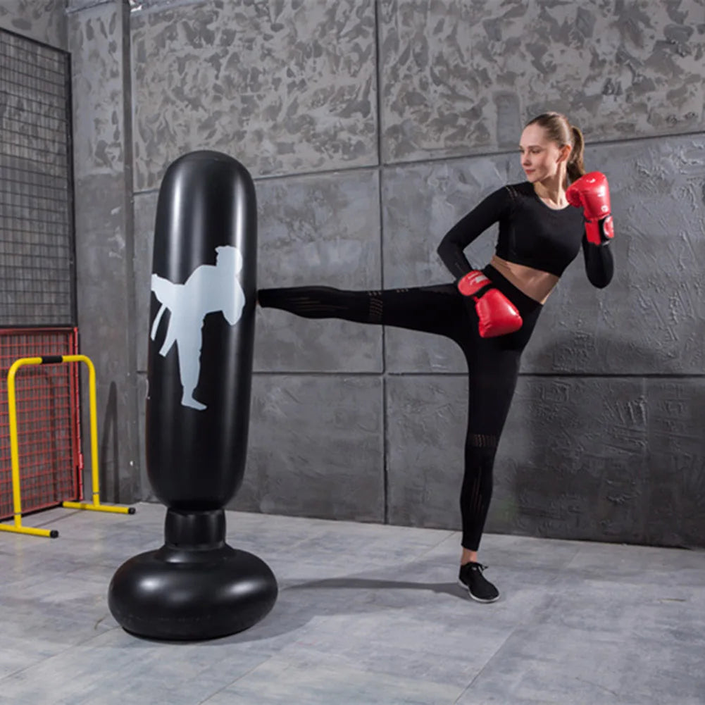 APWIKOGER Inflatable Boxing Bag for Punching and Training