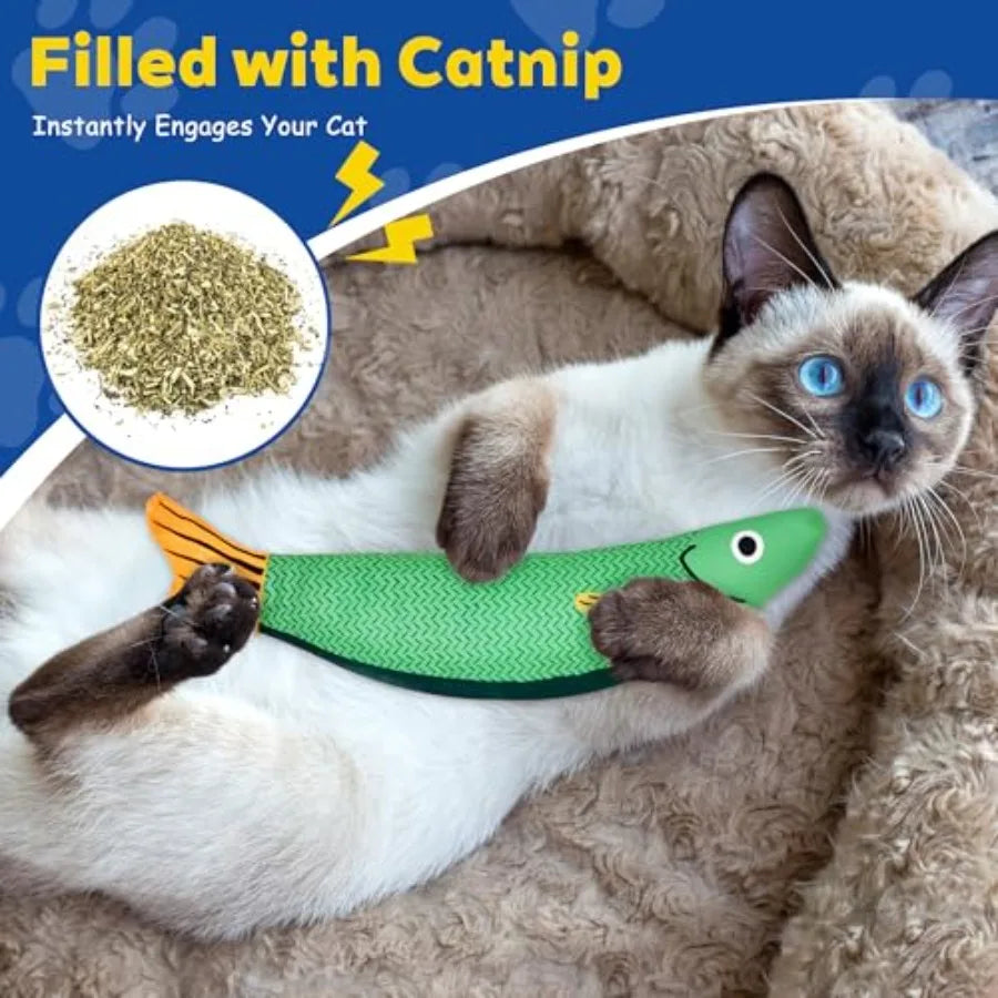 Catnip Cat Toys For Cats Soft Durable Rattle Kitten Toys