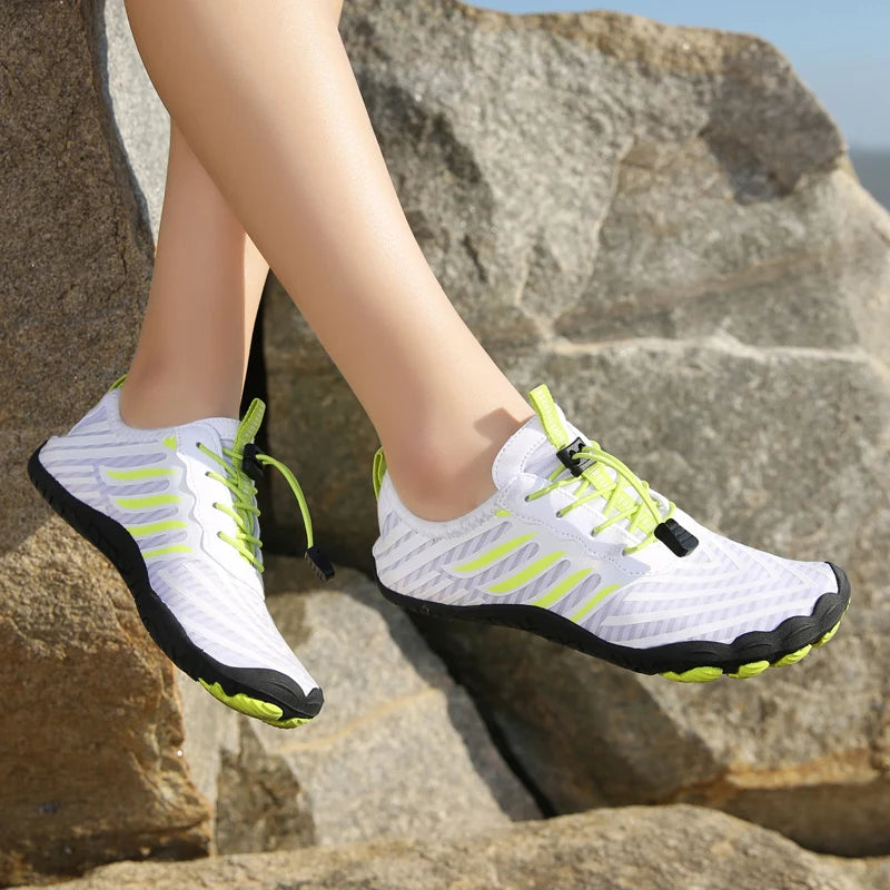 Men Water Shoes Aqua Beach Surfing Wading Sneakers For Fitness