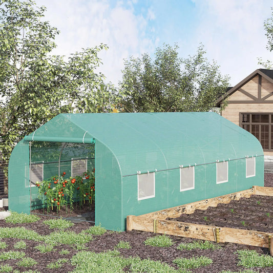 Outsunny Walk-In Greenhouse For Garden Plant Growth