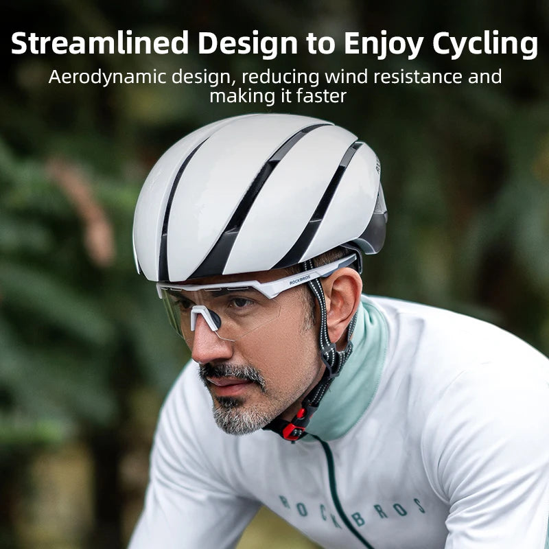 ROCKBROS Ultralight Aerodynamic Bike Helmet For Adults