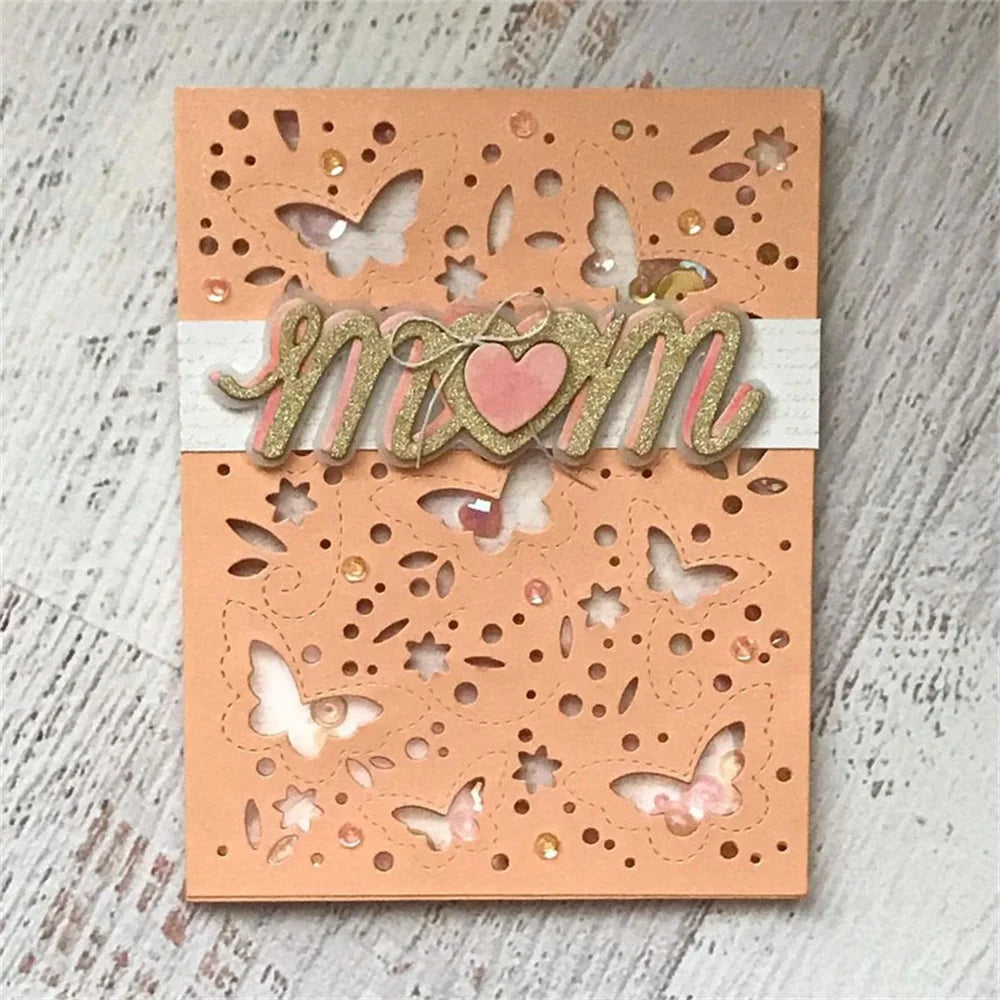 Butterfly Plates Metal Cutting Dies For DIY Card Making Scrapbooking