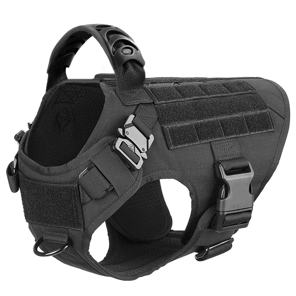 Nylon Dog Harness And Leash Set For Large Dogs Training Walking Vest
