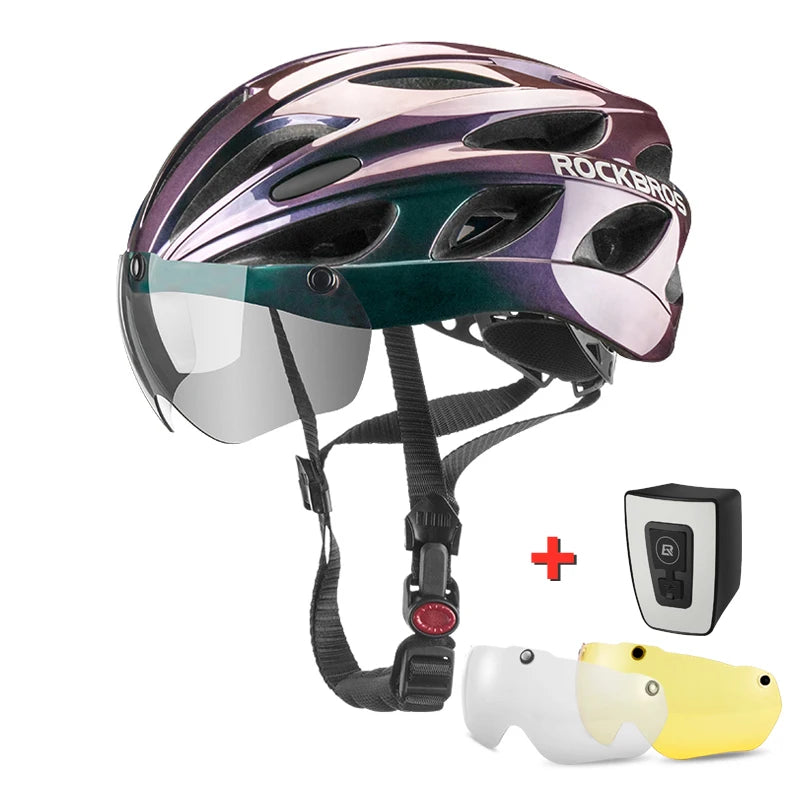 ROCKBROS Aero Cycling Helmet Integrally Molded for Men and Women