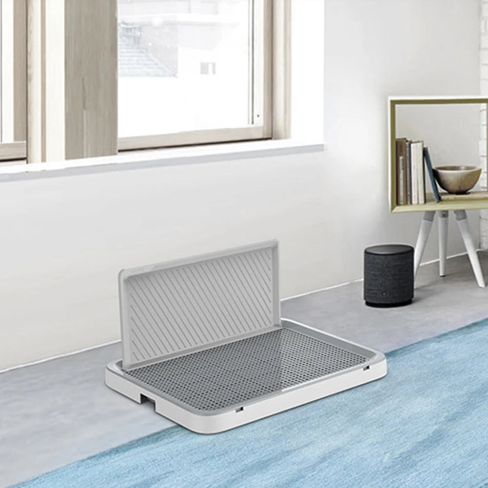 Alloet Dog Potty Tray With Pee Wall Pan Training Toilet