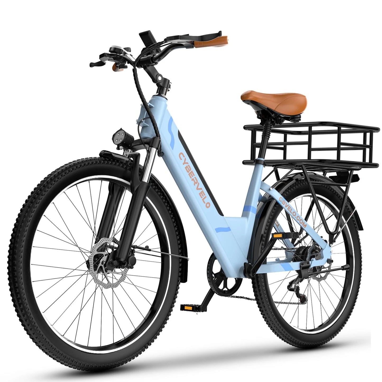CYBERVELO EK2 1000W Electric Bike for Adults with Removable Battery