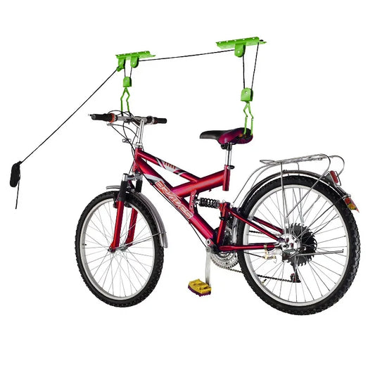 Bicycle Garage Storage Lift Hoist 45kg Capacity Heavy Duty