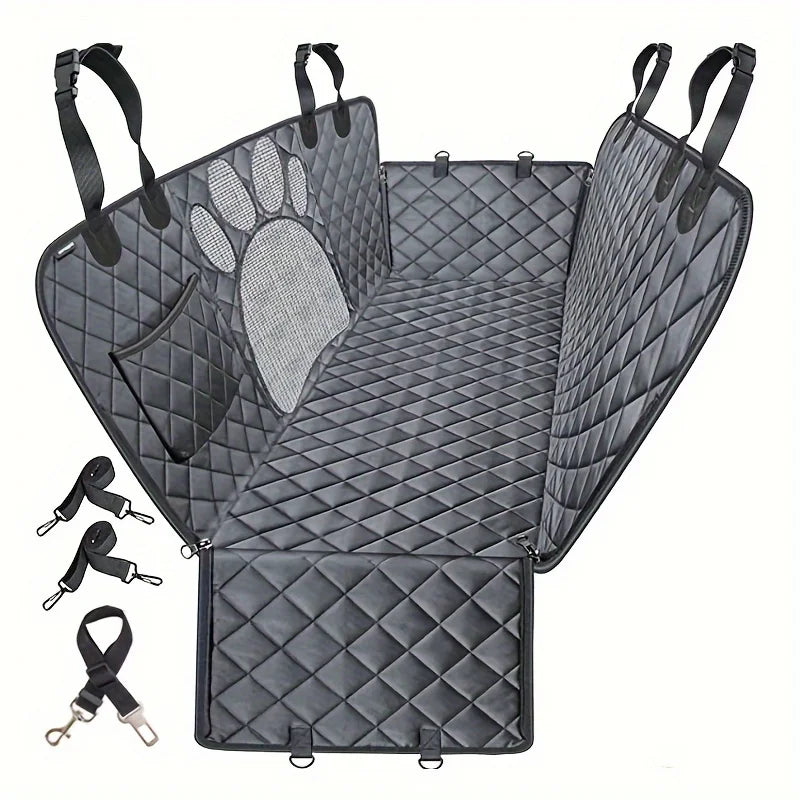 NONECN Dog Hammock Car Seat Cover For Pets Heavy Duty