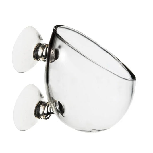 Aquarium Plant Cup With Suction Holder For Aquatic Decorations