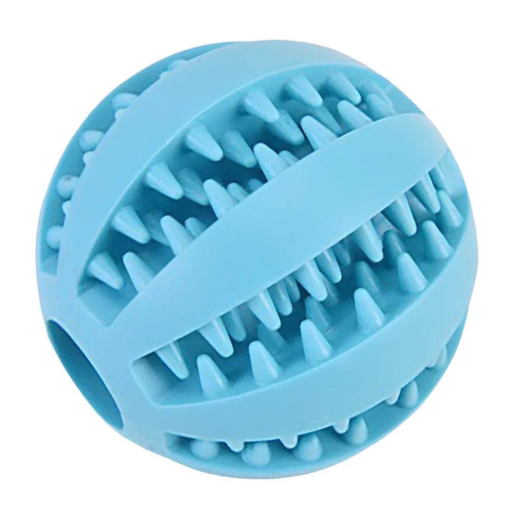 Rubber Dog Teething Puzzle Balls For Training And Anti Boredom Chew Toys