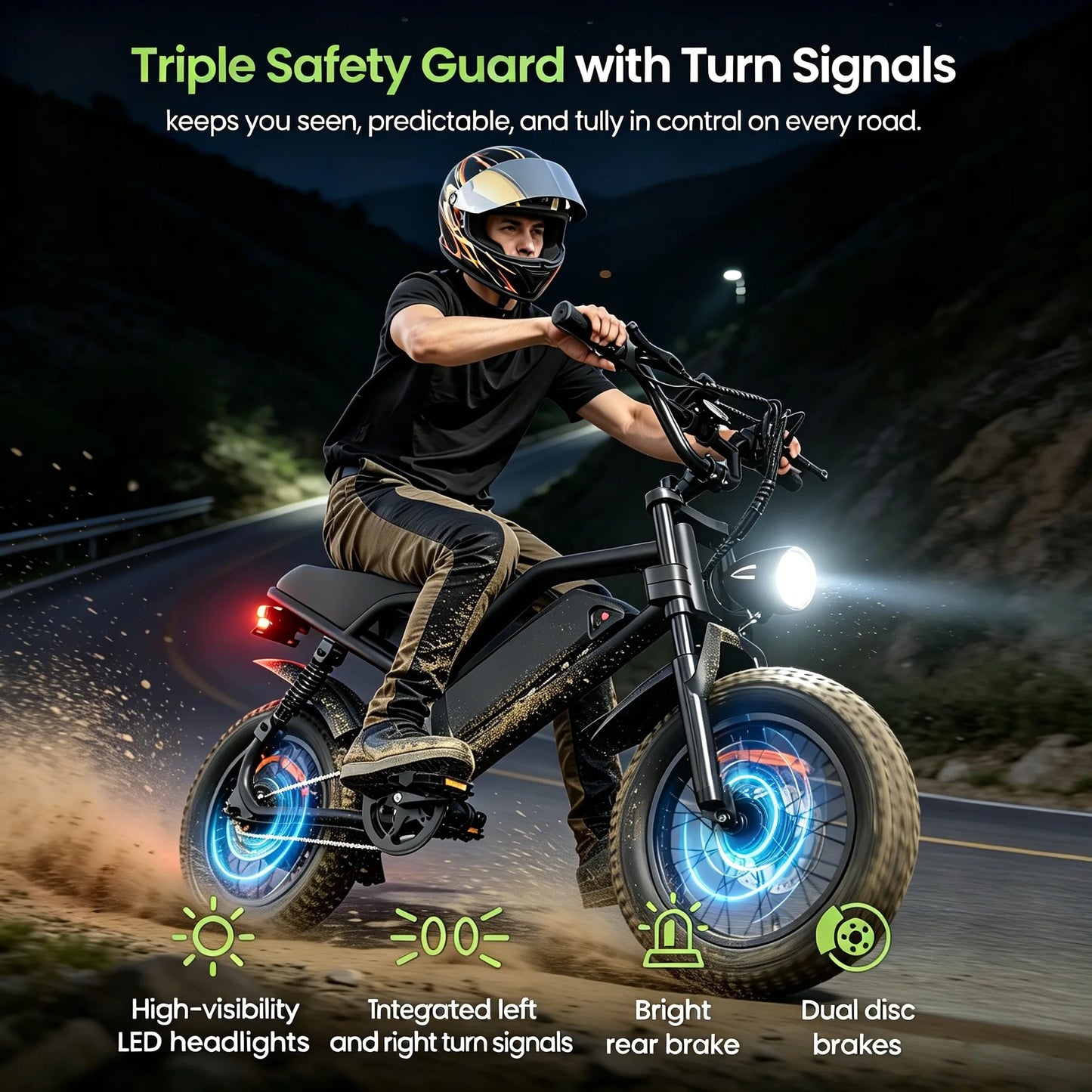 EILLEO SPACEWALK Electric Fat Tire All Terrain Ebike for Adults
