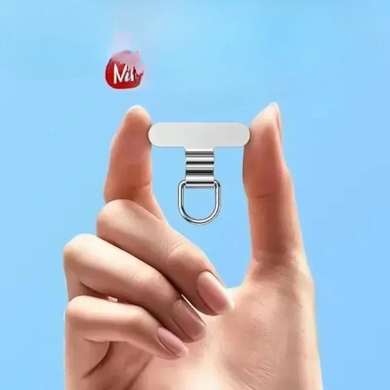 Mini Stainless Steel Lanyard Patch For iPhone 13 To 16