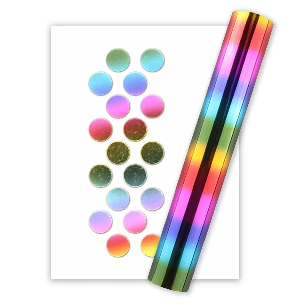 Holographic Heat Activated Foil Transfer Sheets for DIY Crafts