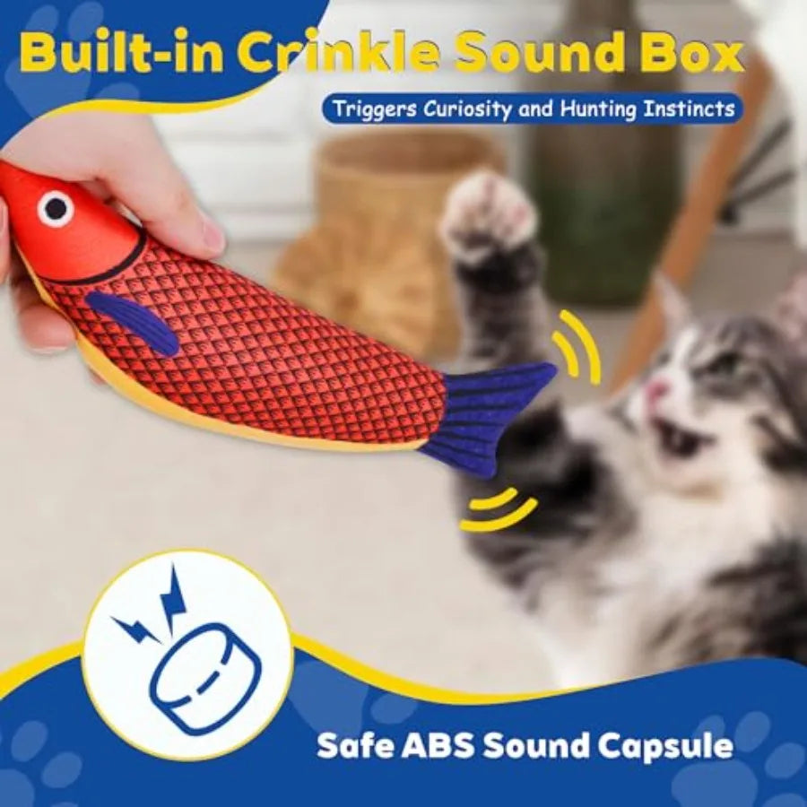 Catnip Cat Toys For Cats Soft Durable Rattle Kitten Toys