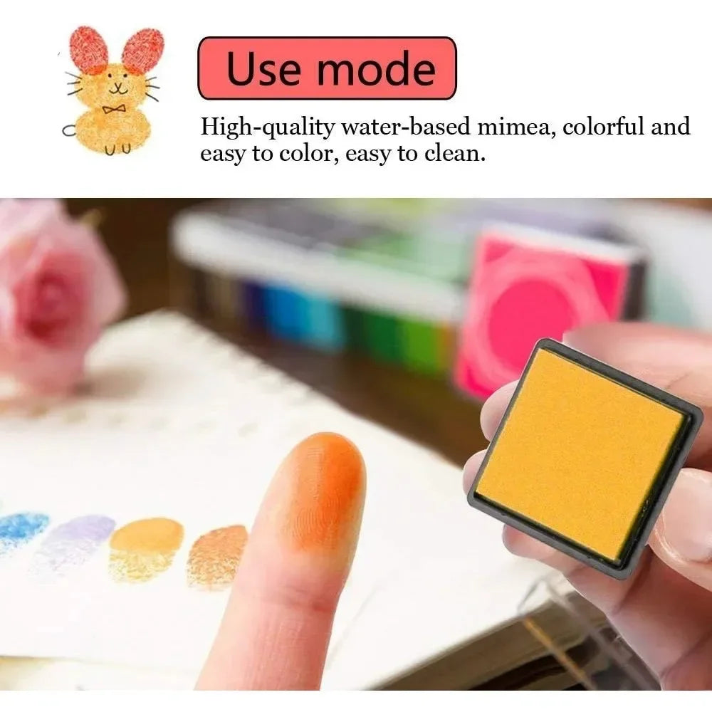 Washable Craft Ink Stamp Pads For Rubber Stamps And Scrapbooking