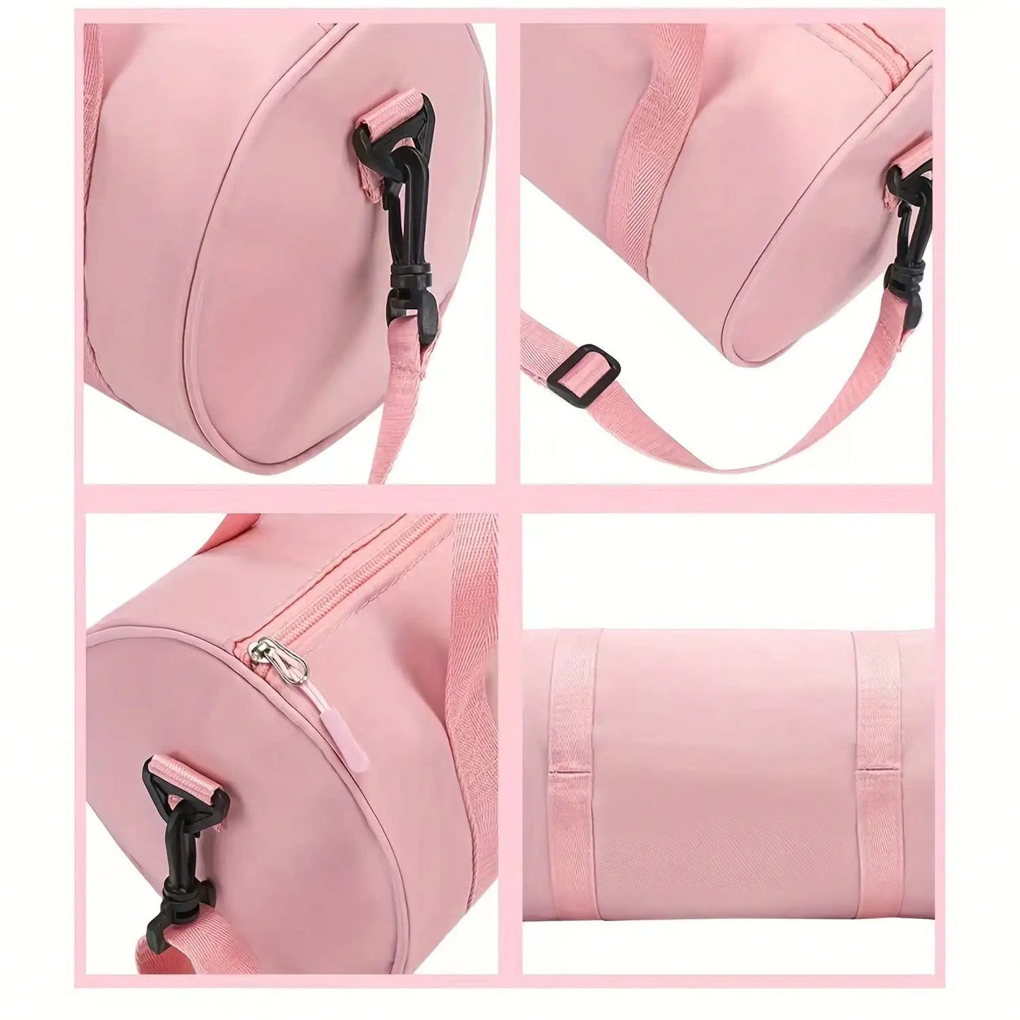 Mini Gym Bag Lightweight Barrel Duffle Crossbody For Women Men