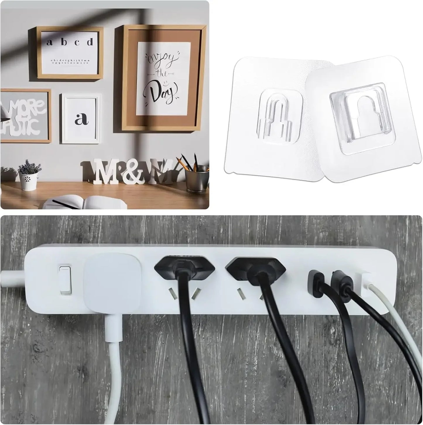 Double Sided Adhesive Wall Hooks Suction Cup Kitchen