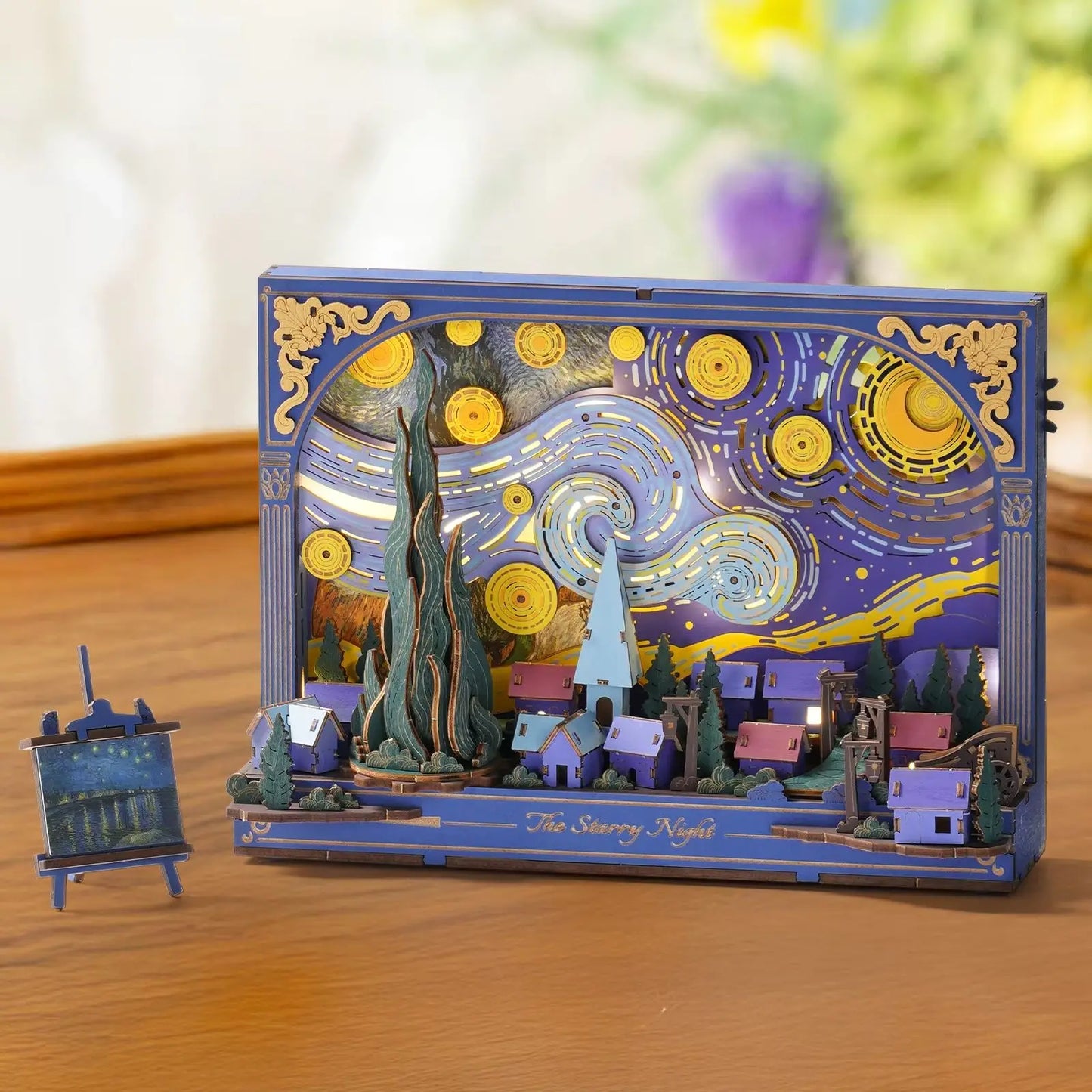 ROKR Starry Night 3D Puzzle Kit Vincent Van Gogh