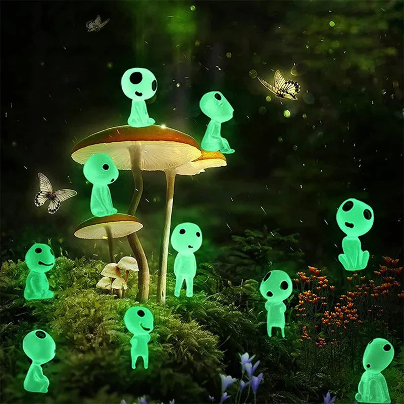 Luminous Ghost Micro Landscape Accessories Fairy Garden Glow Decor