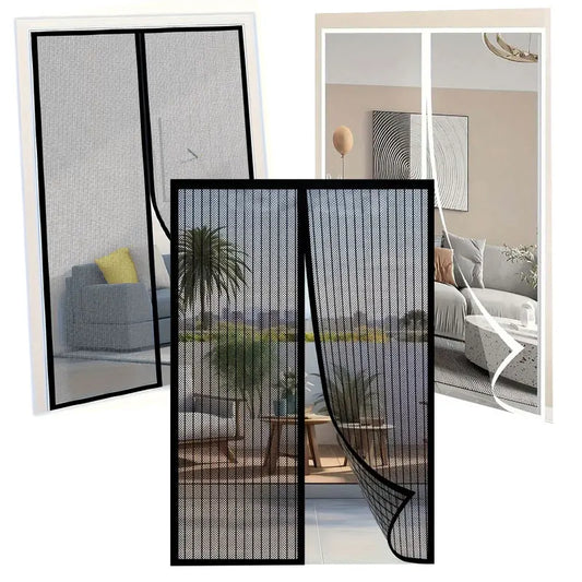 Easy Install Magnetic Door Curtain Auto Closing Mosquito Proof