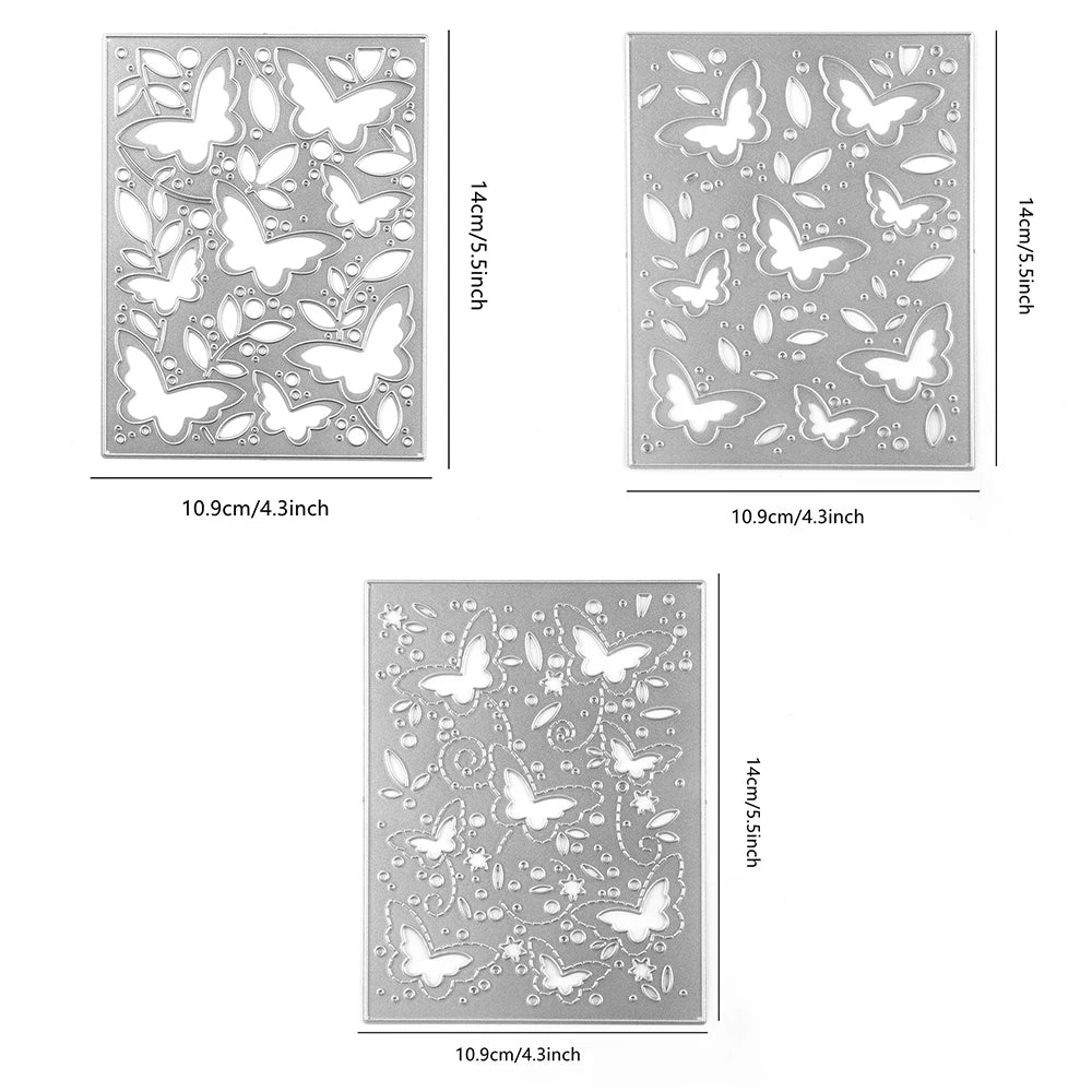 Butterfly Plates Metal Cutting Dies For DIY Card Making Scrapbooking