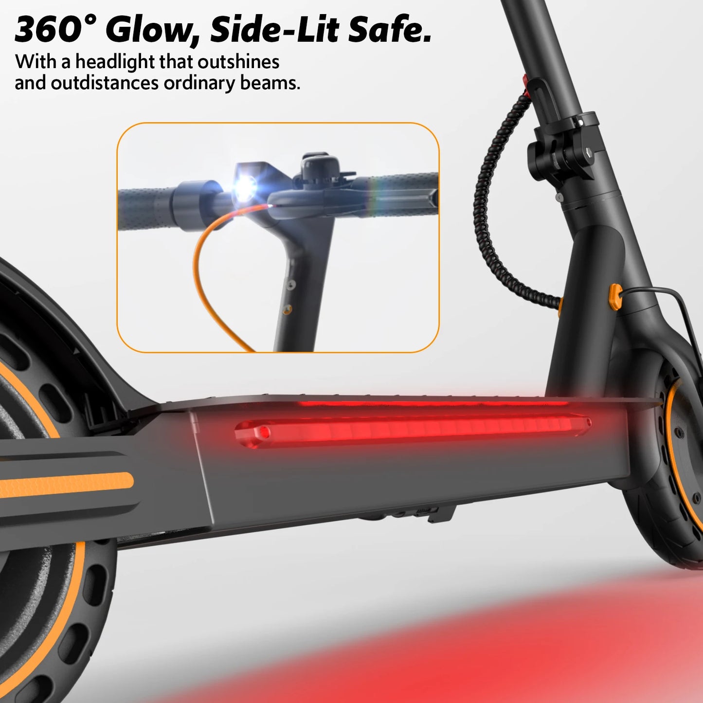Electric Scooter For Adults 550W Foldable With App Control